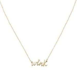 Kate Spade “wink” necklace/pendant.